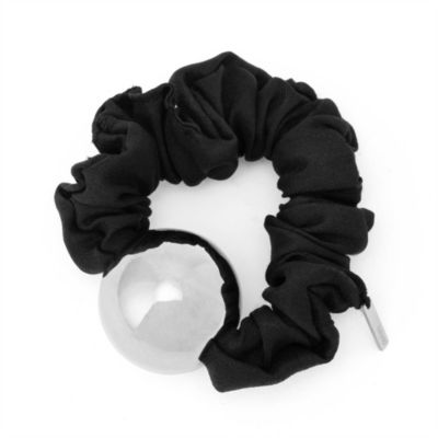 heyep(ヘイップ)のMedium Metal Ball Silk Scrunchie通販