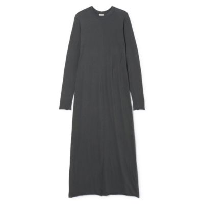 INSCRIRE(アンスクリア)のコットンカシミアナンバリングドレス通販