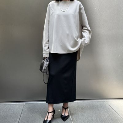 メゾンドドルチェ♡アクティブトップス ブラック ルースイソンブラ/LUZeSOMBRA ピステトップ/STRETCH TAFTA MESH