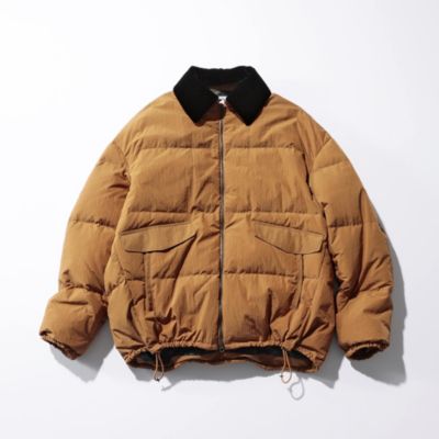 mtmodelist(エムティーモデリスト)のベロアカラーダウンジャケット通販