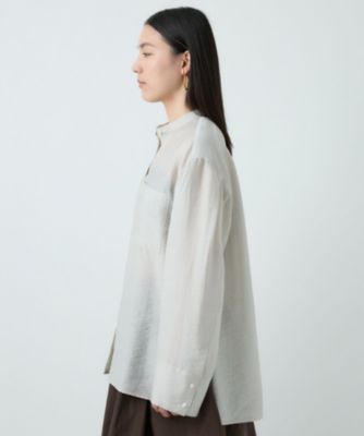 Chaos フェインシルクシャツ2025Autumn Collection Chaos(カオス)のフェインシルクシャツ通販 | 集英社HAPPY PLUS STORE