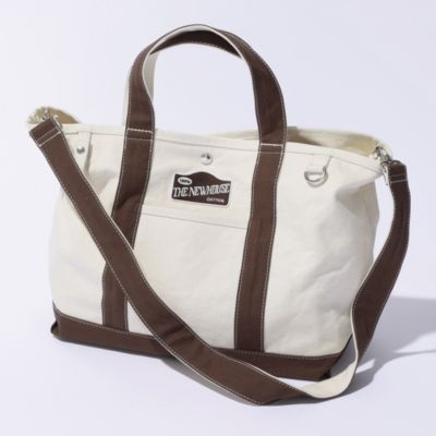 【新品未使用】　ザ ニューハウス　LEON TOTE　ブラウン BABY LEON TOTE (brown) – THE NEWHOUSE