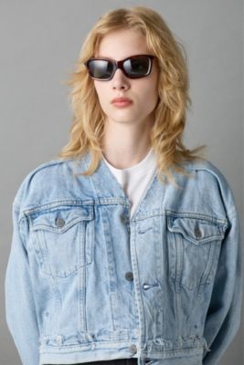 【Toteme】クラシックなアセテートサングラス Classic sunglasses black – TOTEME