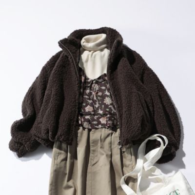 クラネ　ブルゾン CLANE(クラネ)のBALLOON BOA BLOUSON通販 | 集英社HAPPY PLUS STORE