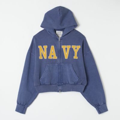 INSCRIRE(アンスクリア)のNavy Zip Hoodie通販 | mirabella（ミラベラ