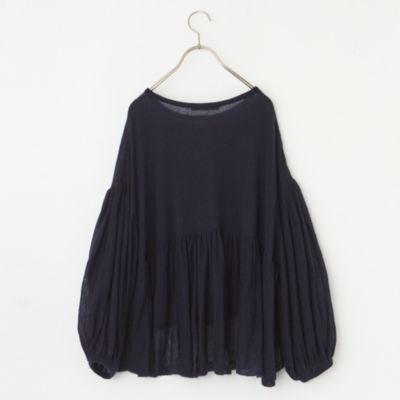 Curensology(カレンソロジー)の【LEE別注】フラッフィーギャザーニット