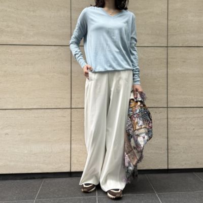 スタッフ身長155cm ブルー/F