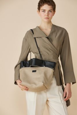 ���f���g��177cm BEIGE�^BLACK/OS