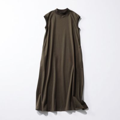 three dots ワンピース three dots(スリードッツ)の【HPS別注】モックネックワンピース通販