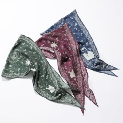 MADISONBLUE(マディソンブルー)のGRAPHIC PAISLEY DIAMOND SCARF通販