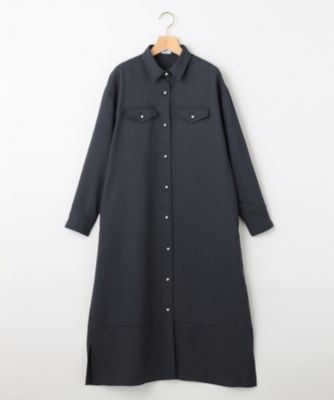 組曲(クミキョク)の【サッシュベルト付き】パールボタンシャツ