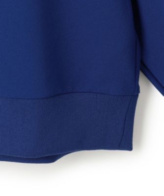 icb 2024aw ジョーゼットジャージー クロップド丈プルオーバー ICB L(アイシービー エル)の【UVカット・洗える】ジョーゼット