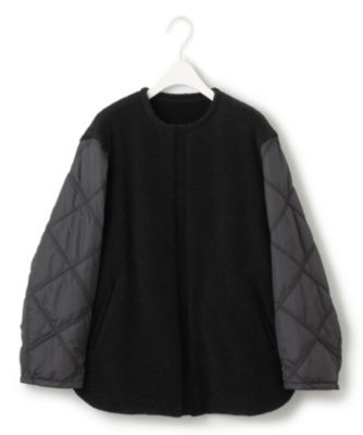 ICB(アイシービー)の【リバーシブル着用可能】 ラミネートパイルキルト