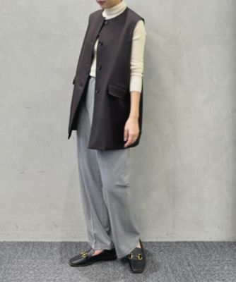 Newans(ハッシュニュアンス)の大人気ジレが新素材で再登場！チュニック