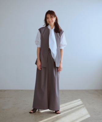 Newans(ハッシュニュアンス)の【洗濯機可能/ストレッチ】〈笹川