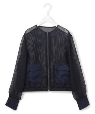 ICB 【洗える】Ta/Peメッシュ ブルゾン 洗える】Ta/Peメッシュ ブルゾン / ICB | ファッション通販