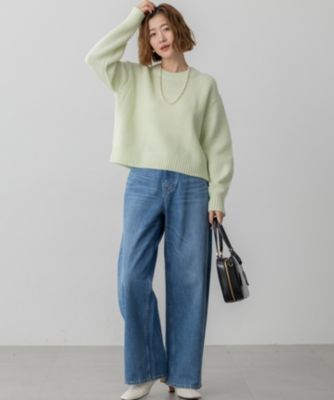 23区(ニジュウサンク)の【GISELe掲載】ウールカシミヤ パフスリーブ