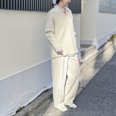 Rooomin様新品未使用NOLLEY'S Sophi リラックスツイルダブルジ NOLLEY'S sophi(ノーリーズソフィー)のウォッシャブル強撚ツイルワイド