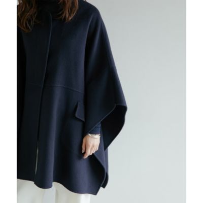 Whim Gazette(ウィム ガゼット)のカシミヤリバーポンチョ通販 | 集英社