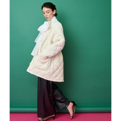 Whim Gazette(ウィム ガゼット)の【THE PAUSE】ベロアキルティング 