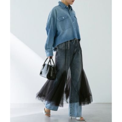 Whim Gazette(ウィム ガゼット)のシアーチュールスカート通販 | 集英社