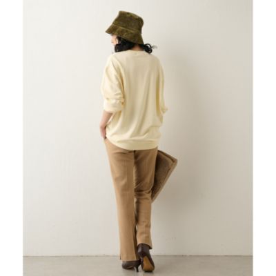 Whim Gazette MERRITT 62 スウェット イエロー F Whim Gazette MERRITT 62 スウェット イエロー F Whim Gazette