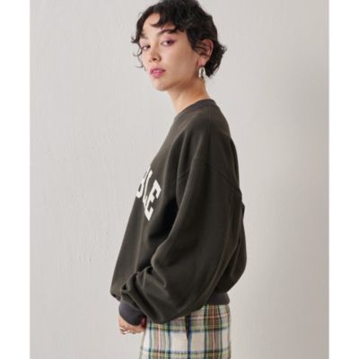Whim Gazette(ウィム ガゼット)の【THE PAUSE】ロゴスウェット