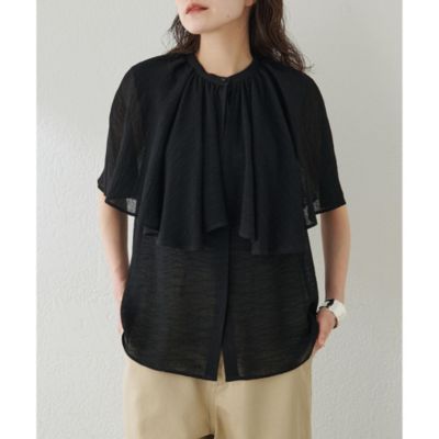 24日までお値下げ‼️ウィムガゼット美品、ケープブラウス Whim Gazette(ウィム ガゼット)のケープブラウス通販 | 集英社HAPPY