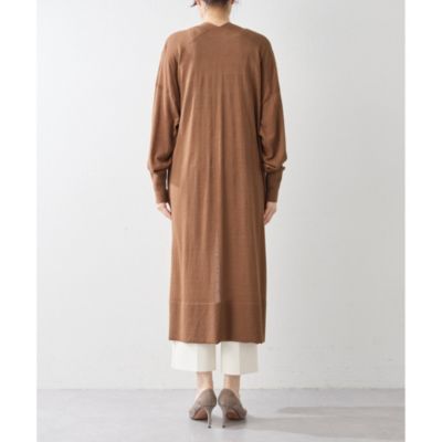 Whim Gazette リネンシルクカーディガン Whim Gazette(ウィム ガゼット)のリネンシルクロングカーディガン通販