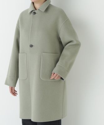 human woman(ヒューマン ウーマン)の◇リバーシブルステンカラーリバー