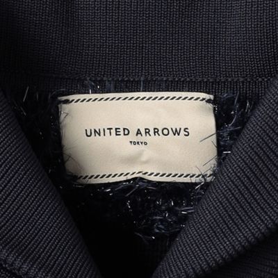 UNITED ARROWS(ユナイテッドアローズ)のツイード ビジュー ニット