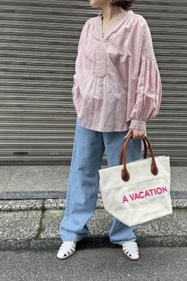 ne Quittez pas(ヌキテパ)のCOTTON LINEN LACE BLOUSE通販 | LEE