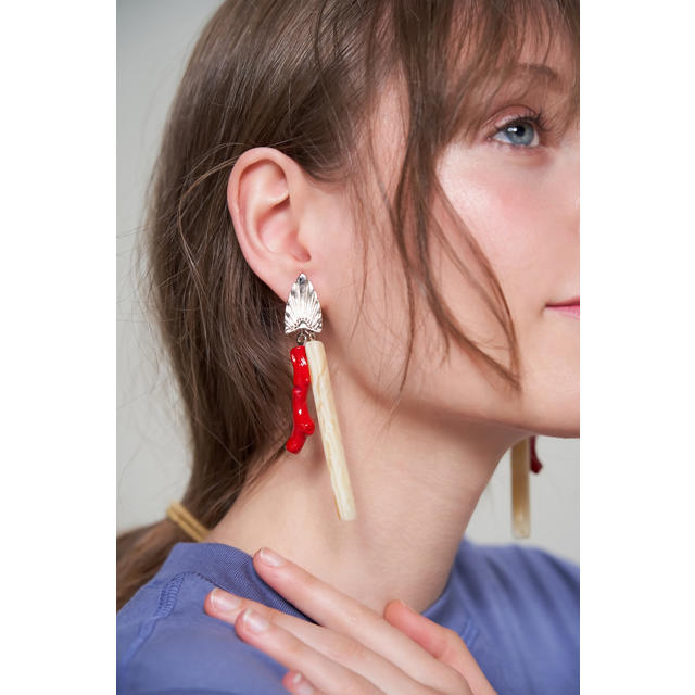 TOGA PULLA(トーガ プルラ)のMarble earrings通販 | mirabella（ミラベラ） | デザイナーズブランド正規通販