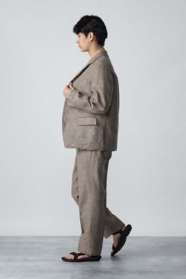 A.PRESSE(ア プレッセ)のDead Stock Linen Tailored Jacket通販