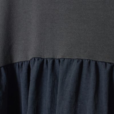 シンメ　Tシャツワンピース　ネイビー IENA - シンメSINME Tシャツワンピースハピプラストア別注