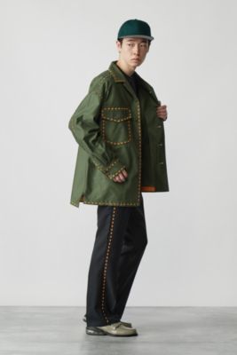 amok(アモク)のLASER STITCH MILITARY JACKET通販 | mirabella homme（ミラベラオム） |  メンズファッション通販