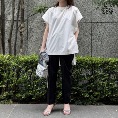 エムフィル36 テーパードパンツ M・fil×eclat(エムフィル×エクラ)の【戸野塚かおるさん別注