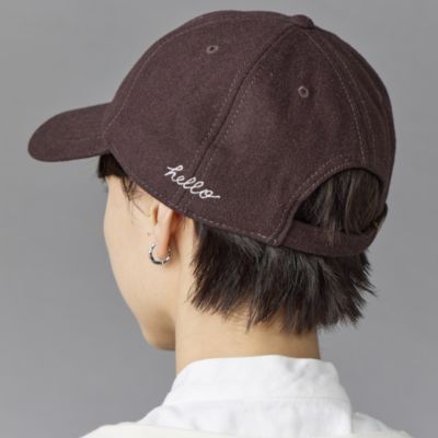 MADISON BLUE マディソンブルー CAP キャップ ベージュ MADISON BLUE マディソンブルー MB241-9102EX B CAP ロゴ 刺繍
