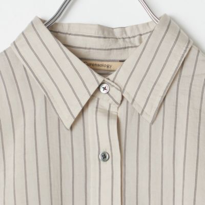 Curensology(カレンソロジー)の【洗える】ワッシャーストライプ
