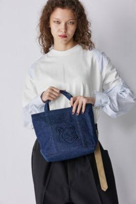 MAISON KITSUNE(メゾン・キツネ)のFOX HEAD SMALL TOTE通販