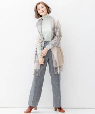 【新品！】23区 ニジュウサンクカシミヤ100% チェックマフラー ストール 23区(ニジュウサンク)のカシミヤ チェック柄 ストール通販