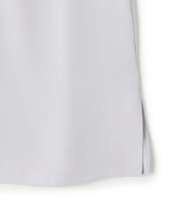 極美品ベイジBEIGE.洗えるEVA ハイネックハーフスリーブブラウス 極美品ベイジBEIGE.洗えるEVA ハイネックハーフスリーブブラウス