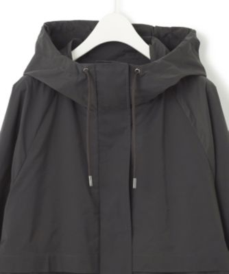 美品　ICB 撥水加工 メモリーストレッチタフタ フーデットコート 撥水加工】 メモリーストレッチタフタ フーデットコート | ICB