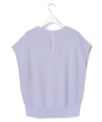 【新品未使用】 23区　 洗える 25SSモデル コットンアセテート ニット 23区 S(ニジュウサンク エス)の【洗える】コットンアセテート オーバー