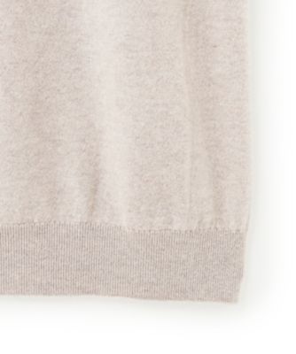 23区(ニジュウサンク)の【洗える】カシミヤブレンド タートルネック