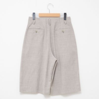 Rie Miller(リエミラー)のウォッシャブル2タックハーフパンツ通販