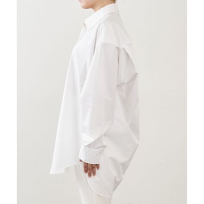 ◇ ⊇ WHIM GAZETTE 長谷川京子コラボ 長袖 ドレスシャツ サイズF ホワイト レディース E ◇ ⊇ WHIM GAZETTE 長谷川京子コラボ 長袖 ドレスシャツ サイズ