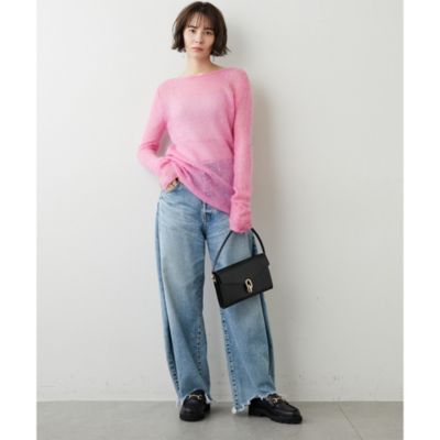 Whim Gazette(ウィム ガゼット)のモヘヤ2WAYプルオーバー通販