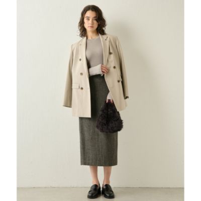 Whim Gazette(ウィム ガゼット)のダブルストレッチジャケット通販