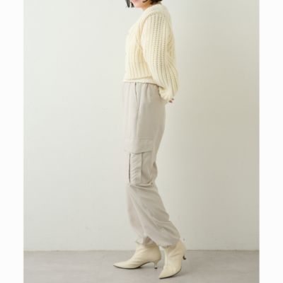 Whim Gazette(ウィム ガゼット)のパウダリーカーゴパンツ通販 | 集英社